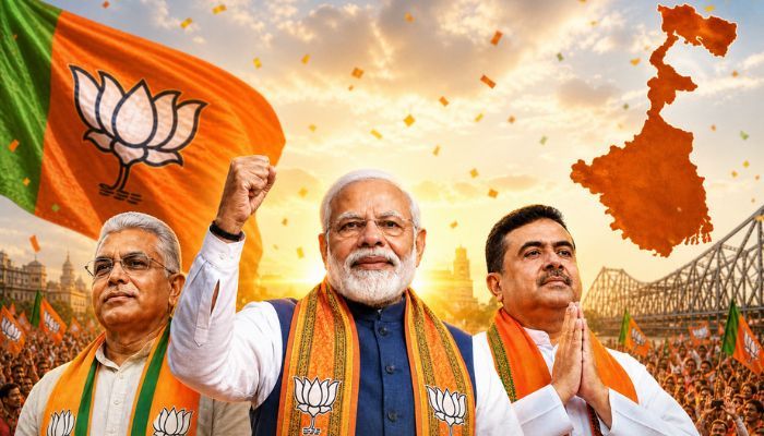 How BJP went from 0 seats to winning the West Bengal election in 15 years